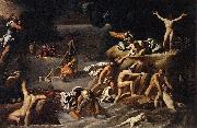 Agostino Carracci Flood painting